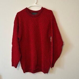 Vintage Tundra Canada Red Pattern Grandpa Sweater 3D